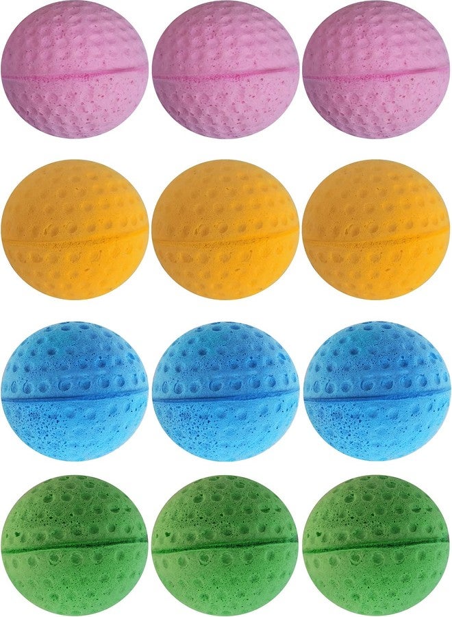 GINFH Cat Foam Ball Cat Sponge Ball Toy Soccer Toy (12Pack) - Image 1